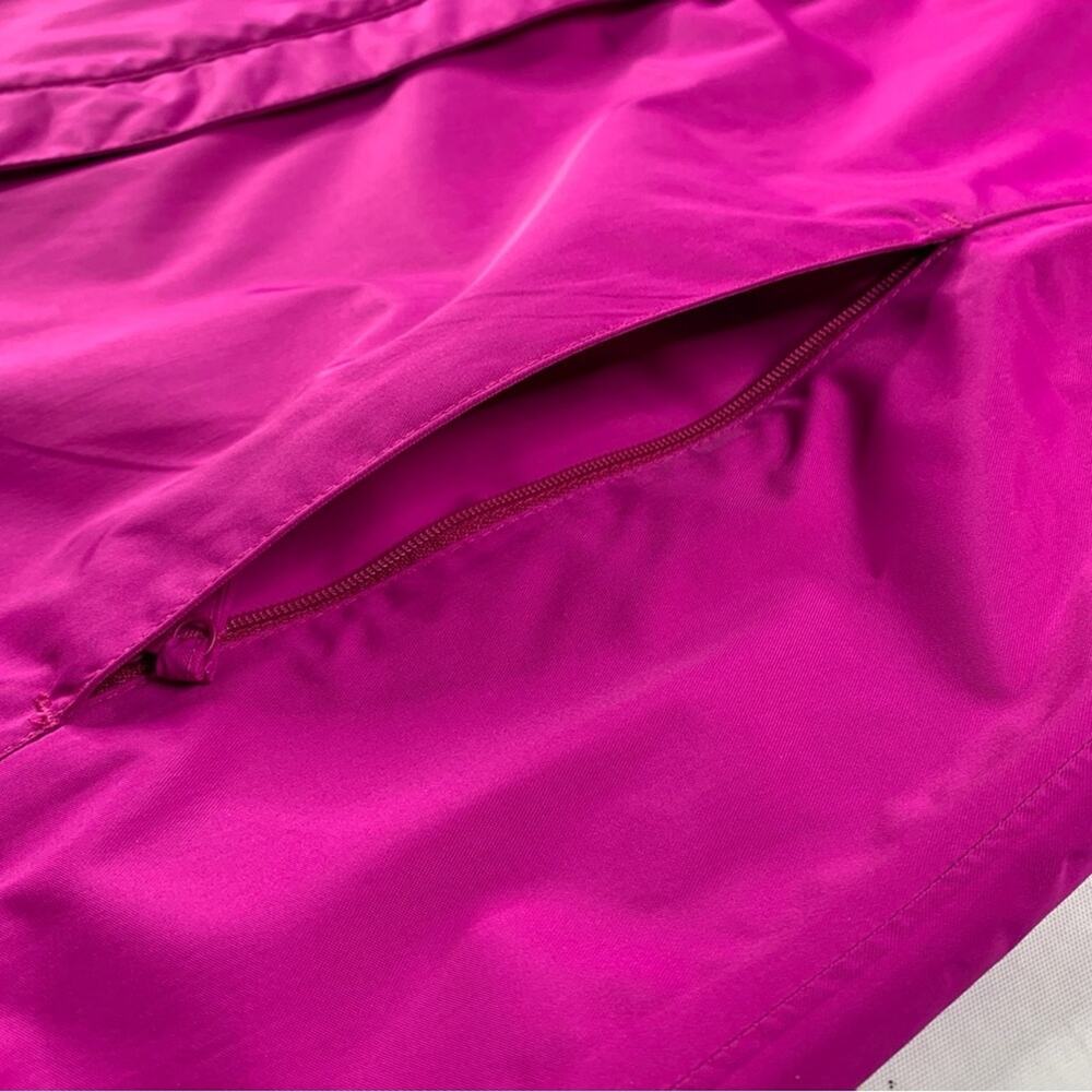 Paradox Lightweight Hooded Rain Jacket Magenta Size M Waterproof Travel Raincoat - Picture 5 of 14